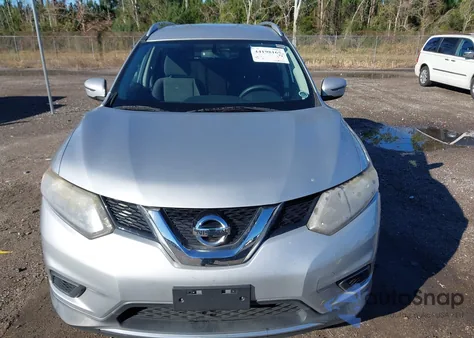 2016 Nissan Rogue Sv z USA, uszkodzony, nr VIN KNMAT2MV4GP625046